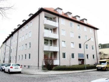 Attraktive 3,5 Zimmerwohnung mit Westbalkon in ruhiger Lage von Schwabing - Außenansicht