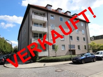 Attraktive 3,5 Zimmerwohnung mit Westbalkon in ruhiger Lage von Schwabing - Aussenansicht