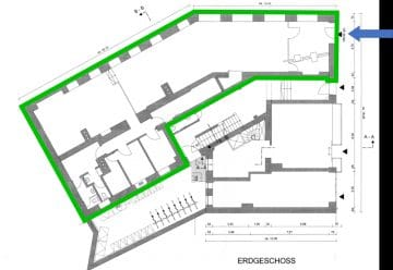 Große ebenerdige Gewerbeeinheit im EG mit Schaufensterfront direkt am Tegernseer Platz zum 01.01.2020 - Grundriss_EG