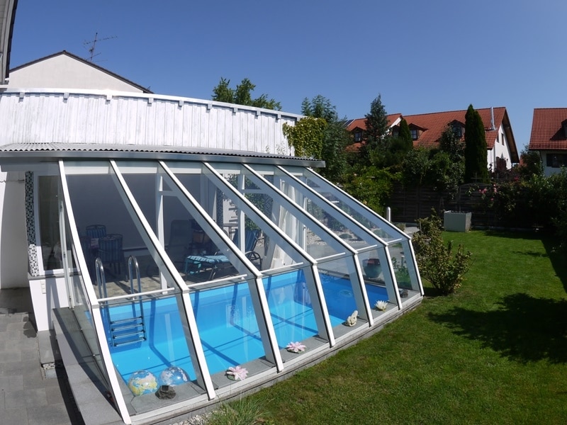 Ein perfekt durchdachtes Energiekonzept! Einmaliges EFH mit Garage & Pool im Ortskern von Höhenkirchen - Pool