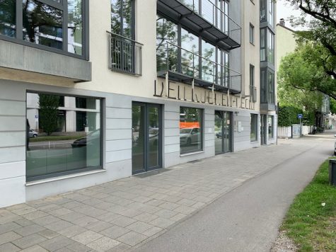 Leopoldstraße: Große, ebenerdige Verkaufsfläche mit 2 Büros direkt am Schwabinger Tor, 80804 München, Verkaufsfläche