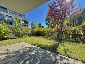 Garten - Neuwertige 3 ZKB Wohnung mit Garten in Höhenkirchen