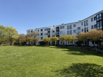 Außenansicht - Freie, helle 2 Zimmer Gartenwohnung in ruhiger Lage von Neuperlach