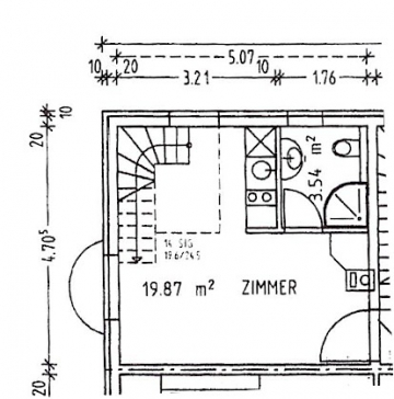 Grundriss_1.OG - Pfiffig geschnittenes Apartment in Höhenkirchen-Siegertsbrunn