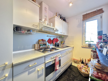 Küche - Gemütliches 1 Zimmer Appartment mit großer Dachterrasse in Taufkirchen