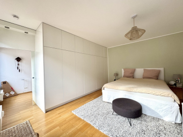 Schlafzimmer - Einzigartige 3 ZKB Wohnung mit zwei Terrassen in der Maxvorstadt