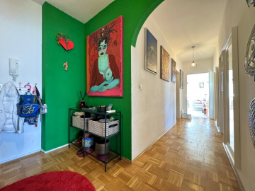 Flur - Großzügige, vermietete 3-Zimmer-Wohnung mit Westbalkon in München Moosach