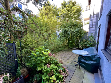 Terrasse - 3 Zimmer Terrassenwohnung in zentraler Lage von Unterhaching