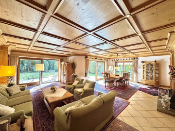 Wohnbereich - Zeitlose Eleganz trifft Landhaus-Charme: Einfamilienhaus in bester Lage von Hohenbrunn-Riemerling