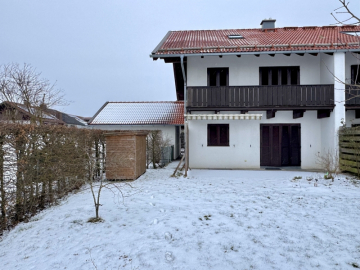 Außenansicht Garten - Helle Doppelhaushälfte mit Garten in ruhiger Lage von Höhenkirchen
