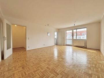 Wohnzimmer - Gemütliche, helle 1 ZKB-Wohnung mit Balkon in Siegertsbrunn